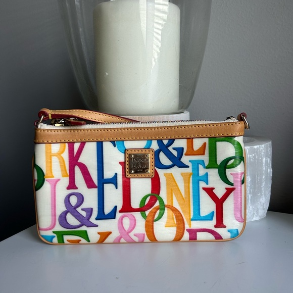 Dooney & Bourke Handbags - Dooney & Bourke Retro Grafica wristlet